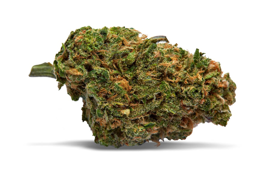 Hazy Heaven For Fruit Fans — Blue Dream Strain Review Bud