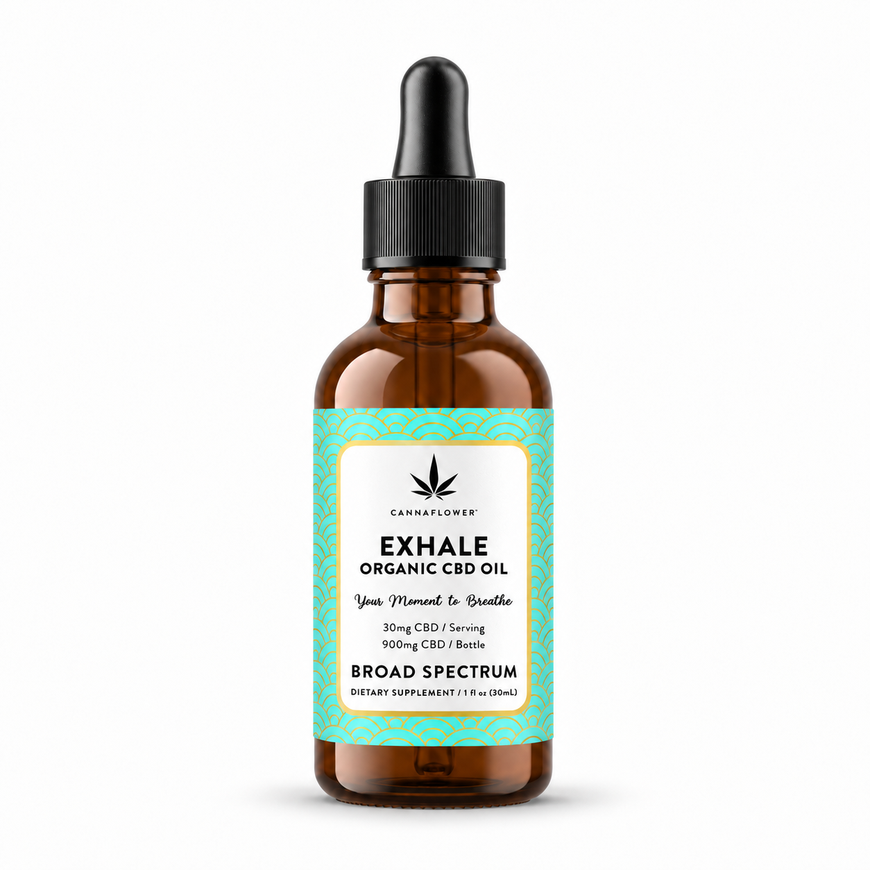 Exhale – Organic Broad Spectrum CBD Oil
